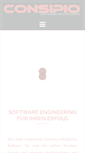 Mobile Screenshot of consipio.de